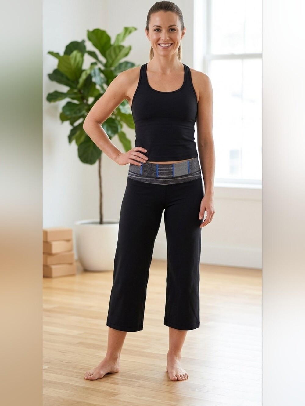 Lululemon Reversable Crop Leggings
